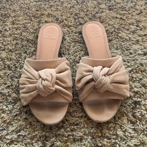Tory Burch Suede Sandals